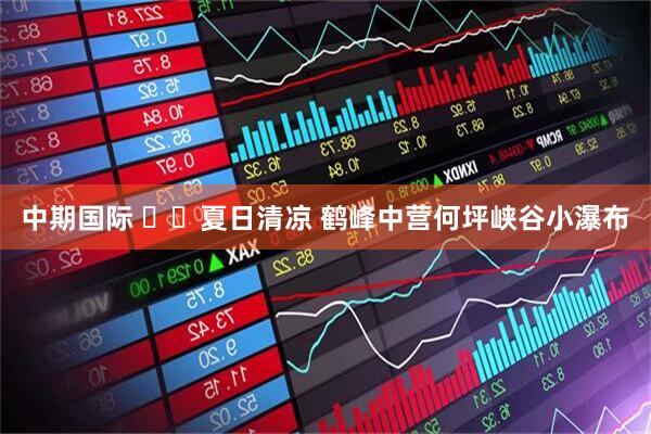 中期国际 ​​夏日清凉 鹤峰中营何坪峡谷小瀑布