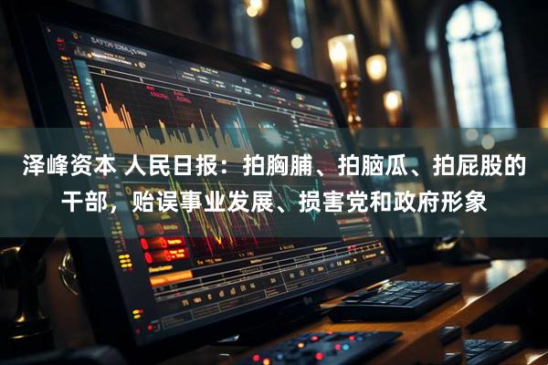 泽峰资本 人民日报：拍胸脯、拍脑瓜、拍屁股的干部，贻误事业发展、损害党和政府形象